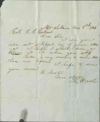 04850_0107: Letters, 1 August, 5 November, 8 December 1846