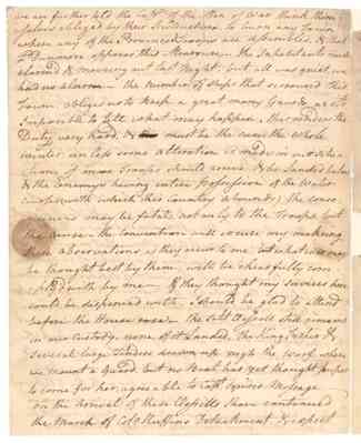 Letter of William Woodford, 1775 Dec. 22 (laid before the Convention on 1775 Dec. 27).