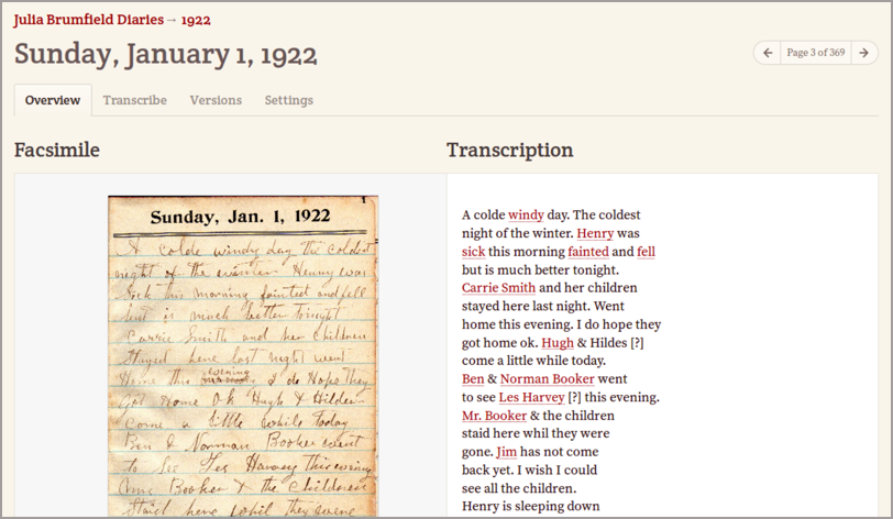 Transcribe a document