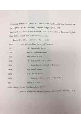 William T. Leacock Biographical Files Document 12