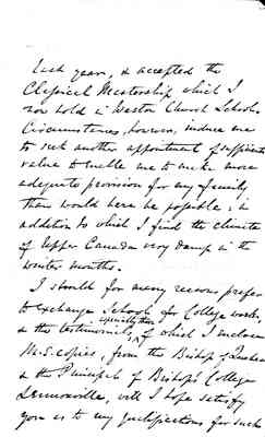 William Mercer Green Papers Box 1 Folder 17 Correspondence 1871 Document 5