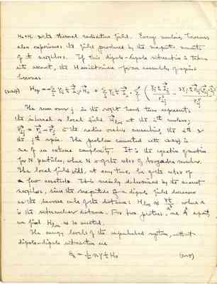 Research Notes II, 1949