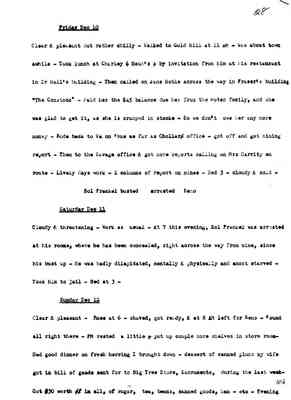 Diary 61-3: December, 1886 - preliminary transcript