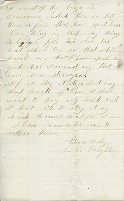 Houghton Letter 1863-07-28 Page 2
