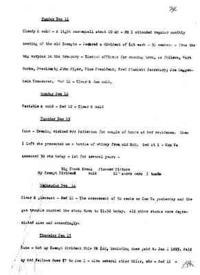 Diary 68-12: December, 1892 - preliminary transcript