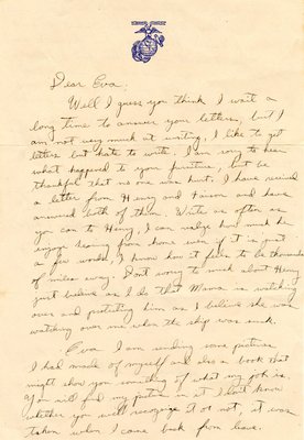 Letter from Jewell H. Spears to Eva S. Moorefield, Jun. 8, 1943