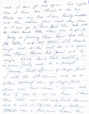 Letter from Eva S. Moorefield to Jewell H. Spears, Mar. 5, 1945