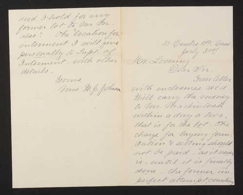 1888c-07-31 Letter from Johnson to Superintendent Lovering, 1831.018.004-024