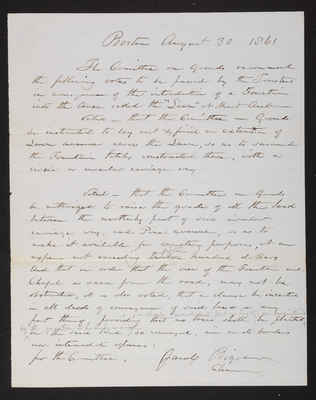 1861-08-30 Trustee Committee on Grounds, Recommendations to Fill up Lawn, 1831.033.003-015