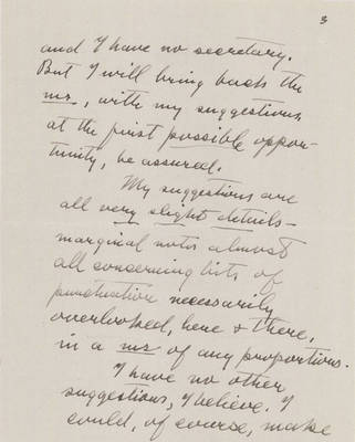 Booth Tarkington to May Wright Sewall August 31, 1918