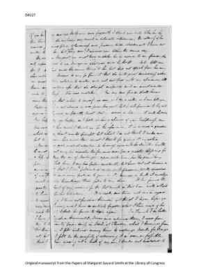 Maria Templeton to Margaret Bayard Smith, 30 January 1801