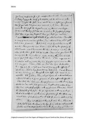Maria Templeton to Margaret Bayard Smith, 1 June 1801