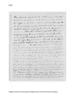 Maria Templeton to Margaret Bayard Smith, 19 July 1799 