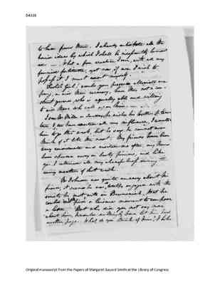 Maria Templeton to Margaret Bayard Smith, 11 September 1799
