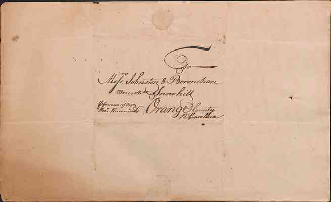 00133_0020: Correspondence, 1774