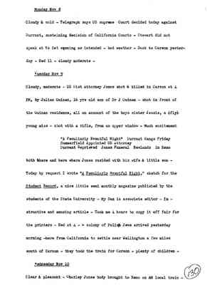 Diary 73-11: November, 1897 - preliminary transcript