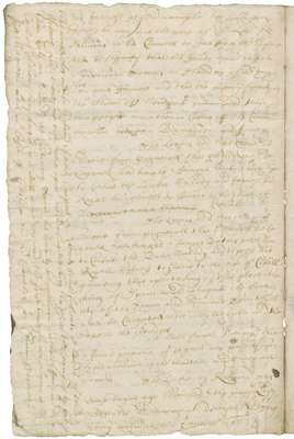 L.c.2125: Newsletter received by Richard Newdigate, Arbury, 1692/1693 January 12
