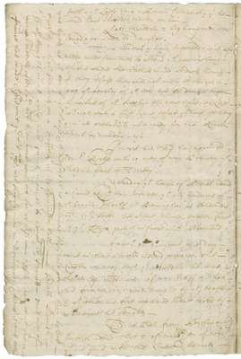 L.c.2126: Newsletter received by Richard Newdigate, Arbury, 1692/1693 January 14