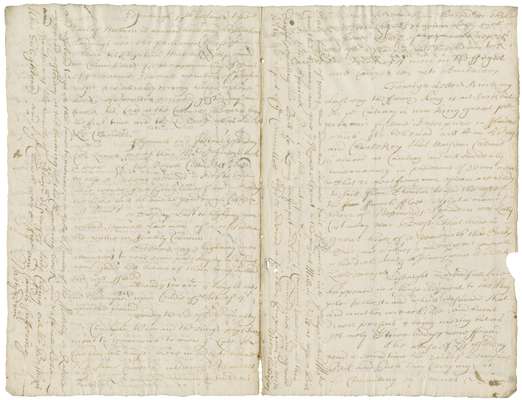L.c.2131: Newsletter received by Richard Newdigate, Arbury, 1692/1693 January 26
