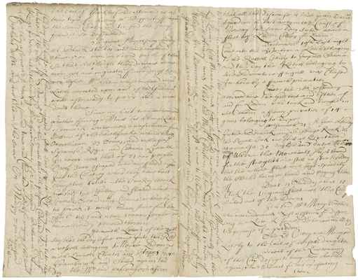 L.c.2143: Newsletter received by Richard Newdigate, Arbury, 1692/1693 February 23
