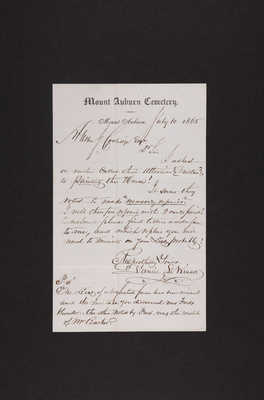 1865-07-10 Letter: Superintendent Winsor to Coolidge, 1831.016.001.004-011