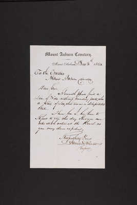 1864-12-05 Letter: Superintendent Winsor to Trustees, 1831.016.001.005-005
