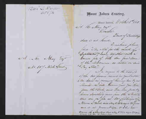 1861-10-01 Letter: Superintendent Winsor to May, 2022.003.001