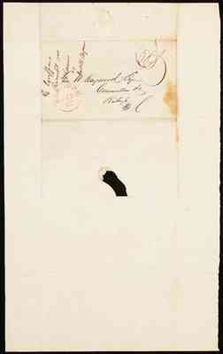 folder 156: Correspondence, January–May 1839