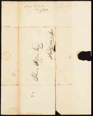 folder 147: Correspondence, May 1824