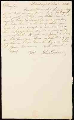folder 158: Correspondence, December 1824
