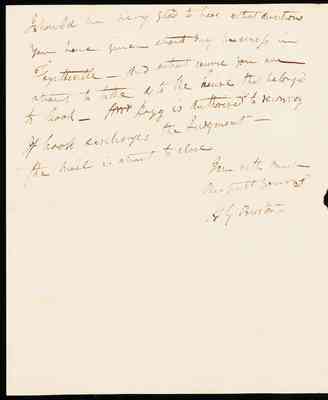 folder 095: Correspondence, 1–20 January 1822