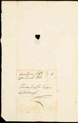 folder 101: Correspondence, 21–31 March 1822