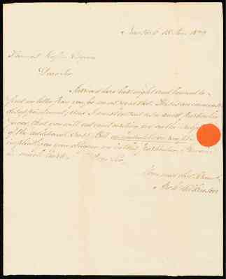 folder 107: Correspondence, June 1822