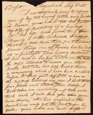 folder 188: January–March 1810