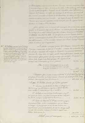 No. 15: Rapport préliminaire des états compte des agents de M. Holker Consul de France et agent de la Marine - 1780/10/29