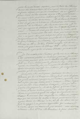 No. 21: Copie lettre Corny à La Luzerne sur fournitures - 1780/08/08