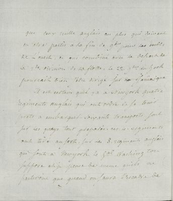 No. 98a: Lettre Rochambeau à B de V - 1782/07/12