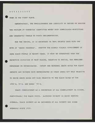 Speech concerning black Americans and the future of democracy, 1970 (Doc 2 of 2)