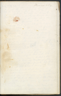 Celestia Colby notebook 1844-1857