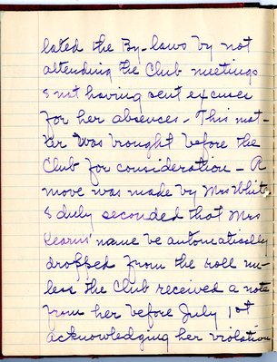 High Point Garden Club Minutes, 1927-1928 (1 of 4)