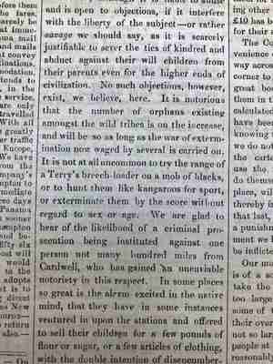 Port Denison Times, 8 August 1868, p2