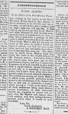 Port Denison Times, 8 April 1865, p4