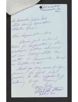 To Julian Bond from Ithamus Studgeon, ca. 27 Nov 1967, with Bond's draft response