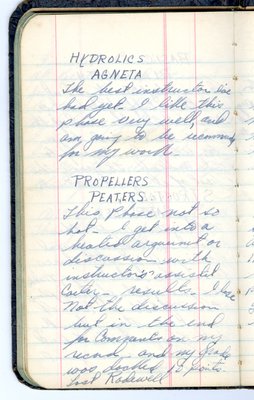 Diary describing Edgar S. Welborn, Jr.'s Military Training