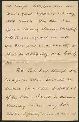 Letter to Helen E. Mahan from Alfred T. Mahan, 1893 Aug 6