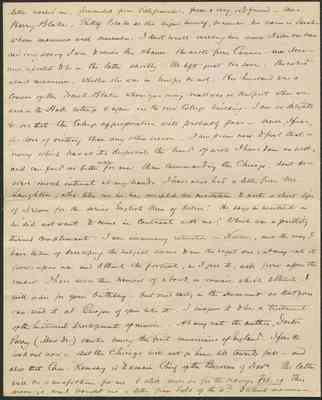 Letter to Helen E. Mahan from Alfred T. Mahan, 1894 Feb 18
