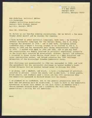 From James Bond to Bob Gideling, [Feb 1972?]