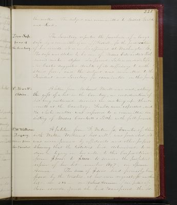Trustees Records, Vol. 1, 1835 (page 225)