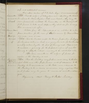 Trustees Records, Vol. 1, 1835 (page 251)