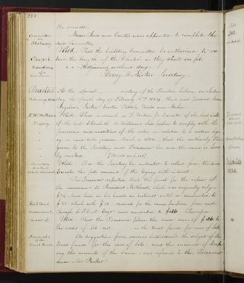 Trustees Records, Vol. 1, 1835 (page 254)